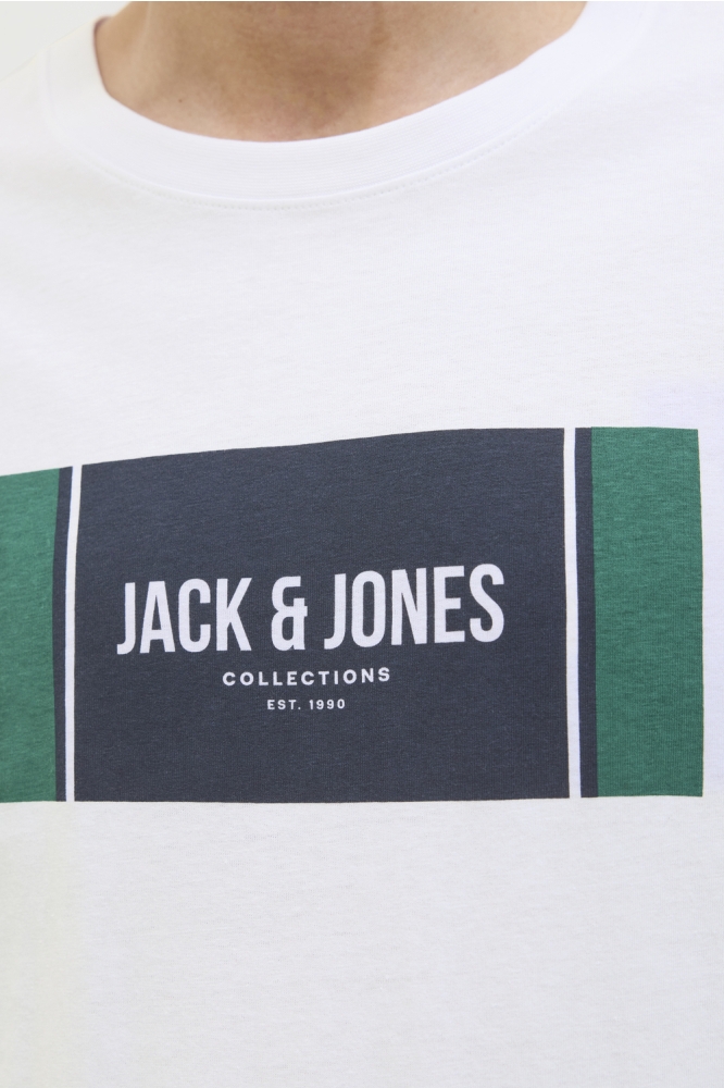 JJHAYATO TEE SS CREW NECK BTS LN 12278508 WHITE